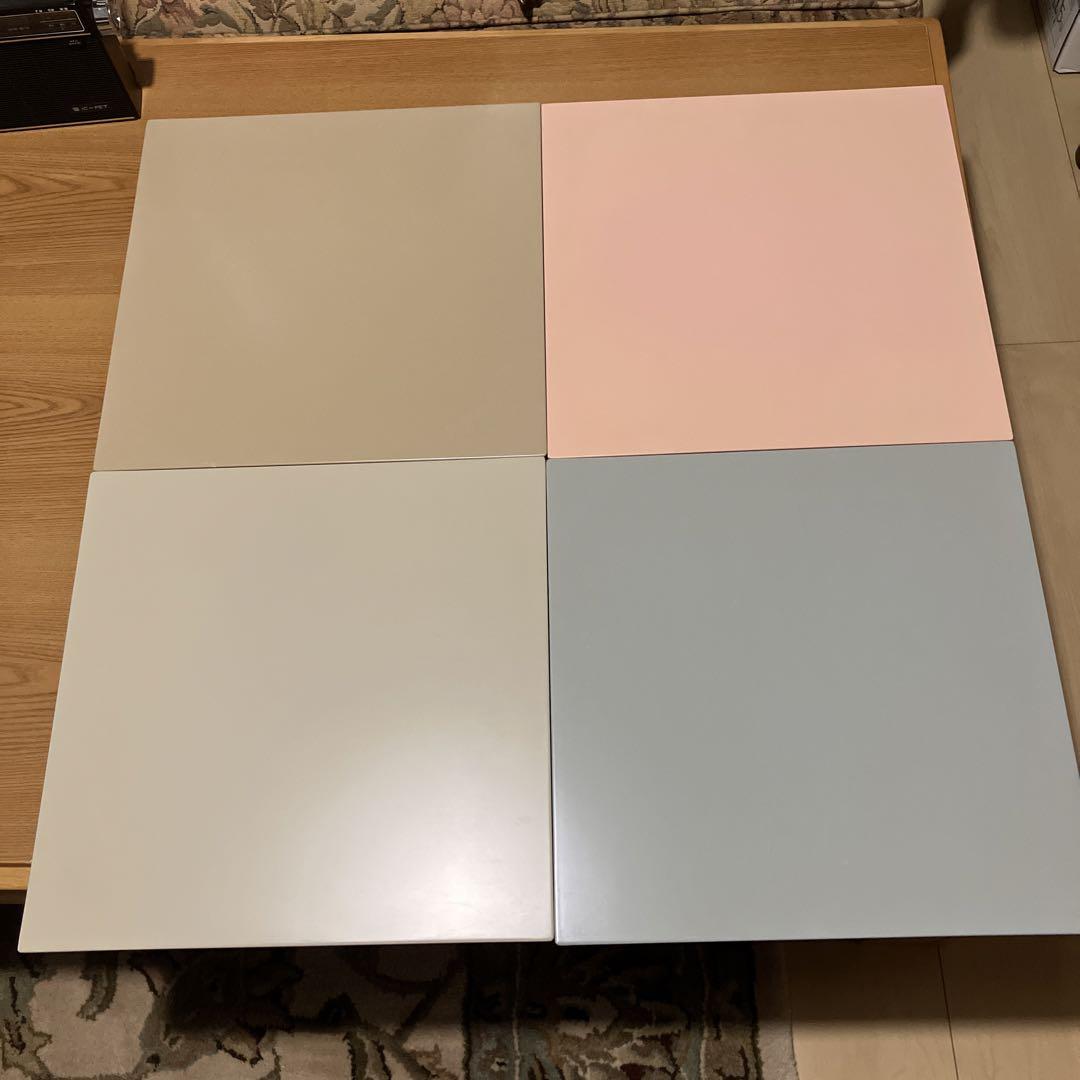 木製トレイ正方形4枚36×36㌢