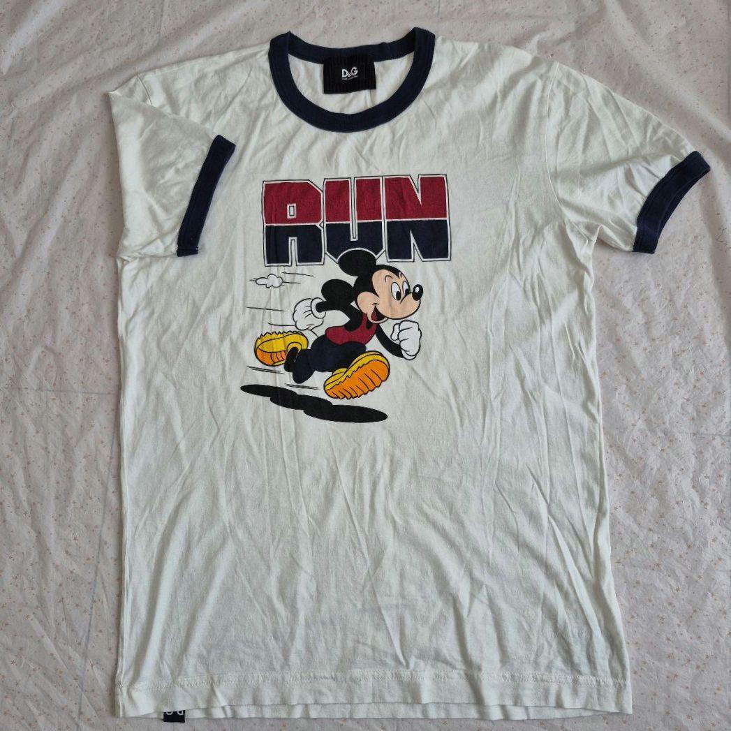 Dolce & Gabbana ミッキーマウス Tシャツ ドルチェ&ガッバーナ ドルガバ DOLCE&GABBANA Disney Tシャツ