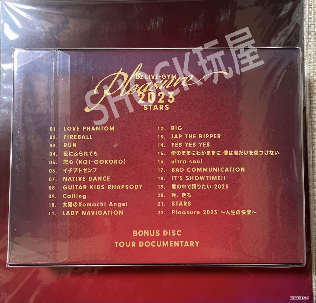 B'z Pleasure 2023 STARS Blu-ray 初回限定特典付