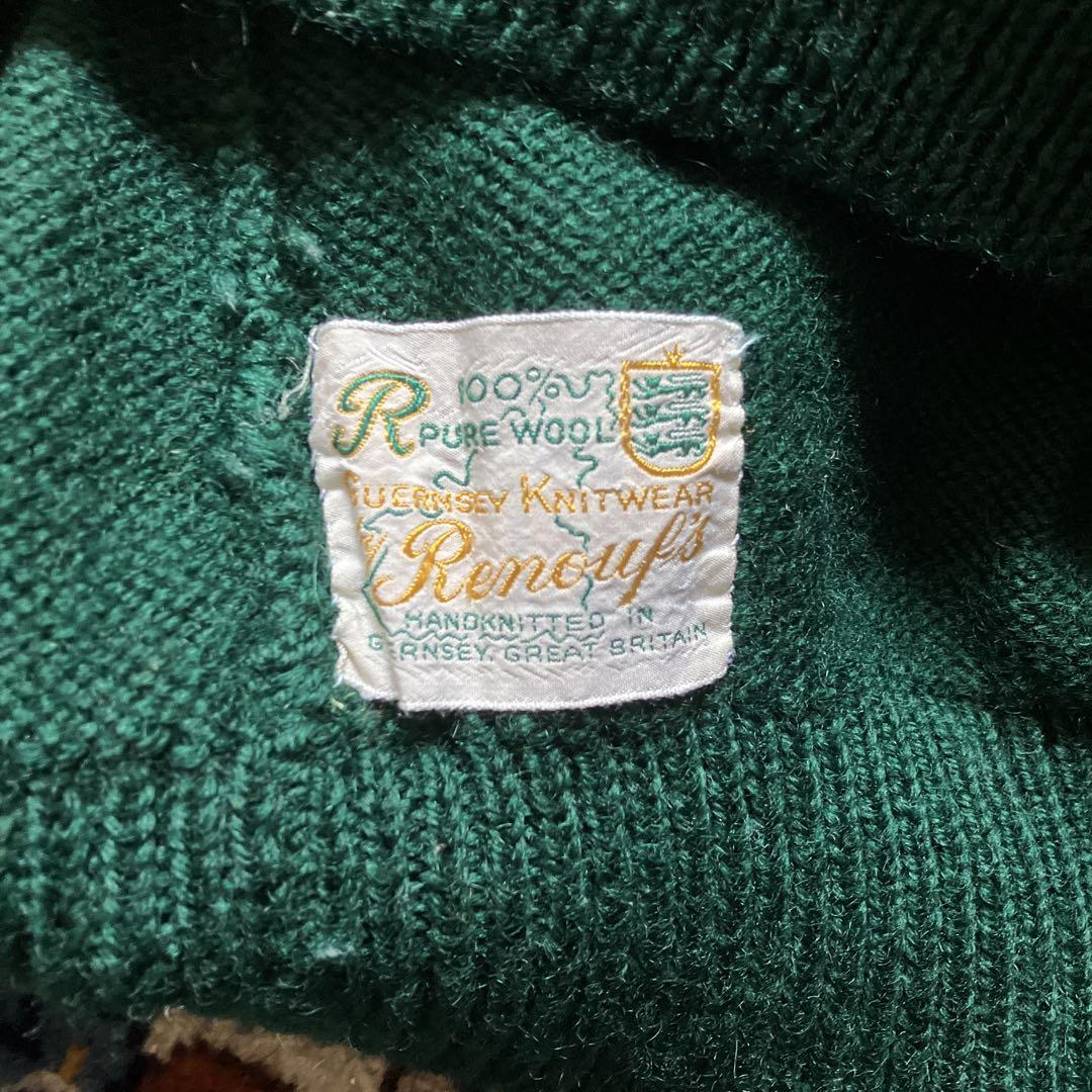 60s70s Renuyf'sノルディックハンドニット　セーター　イギリス製