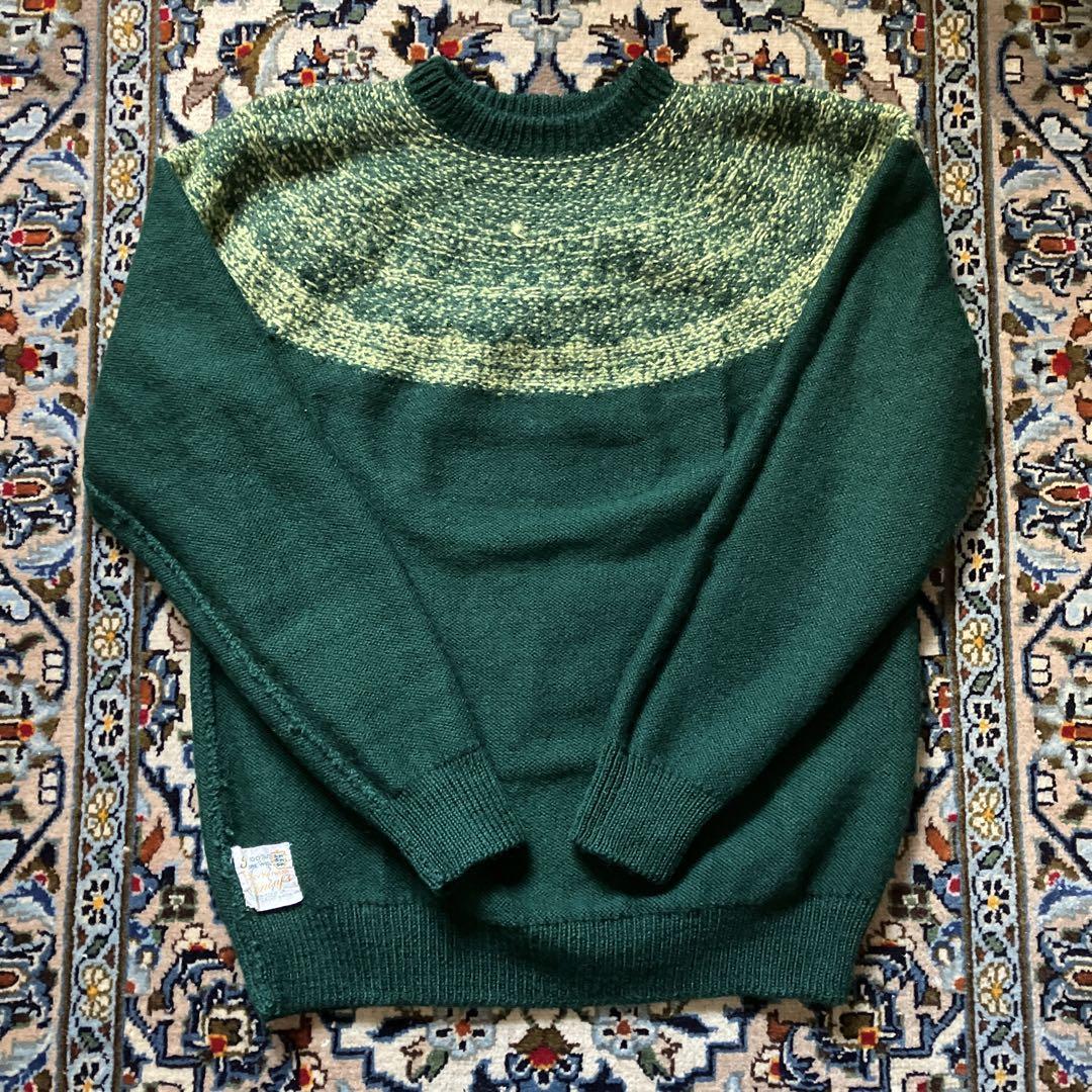 60s70s Renuyf'sノルディックハンドニット　セーター　イギリス製