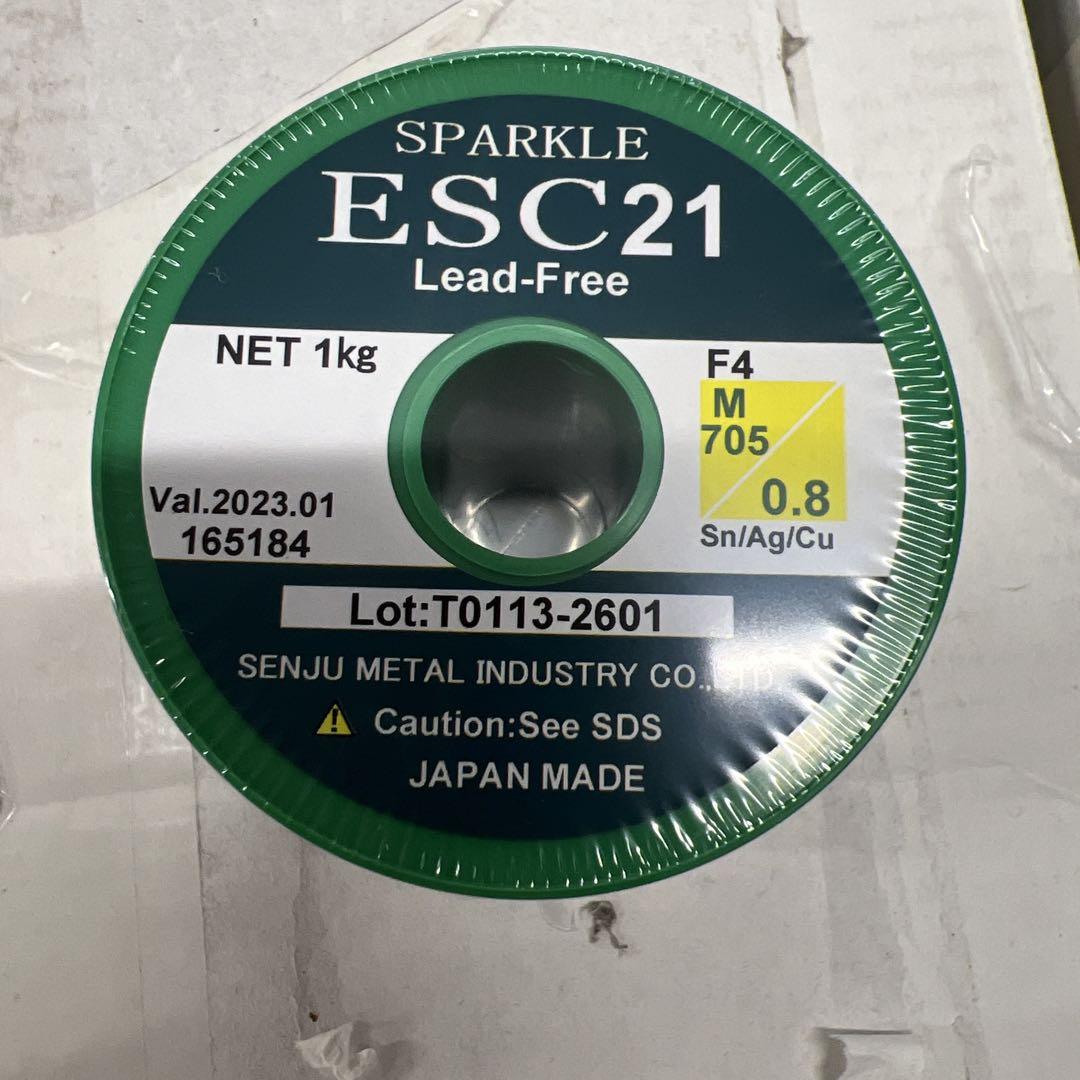 SPARKLE ESC21 リードフリー 1kg はんだ　はんだこて