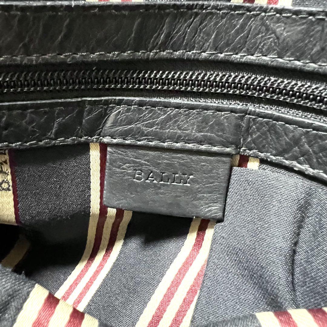 【美品】BALLY バリー トレインスポッティング ショルダーバッグ ブラック