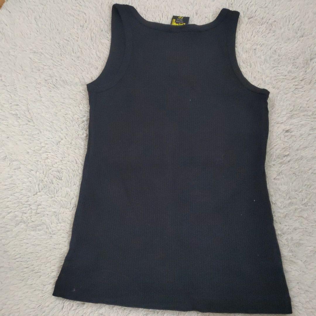 Stüssy ブラック タンクトップ XS ロゴ - メルカリ