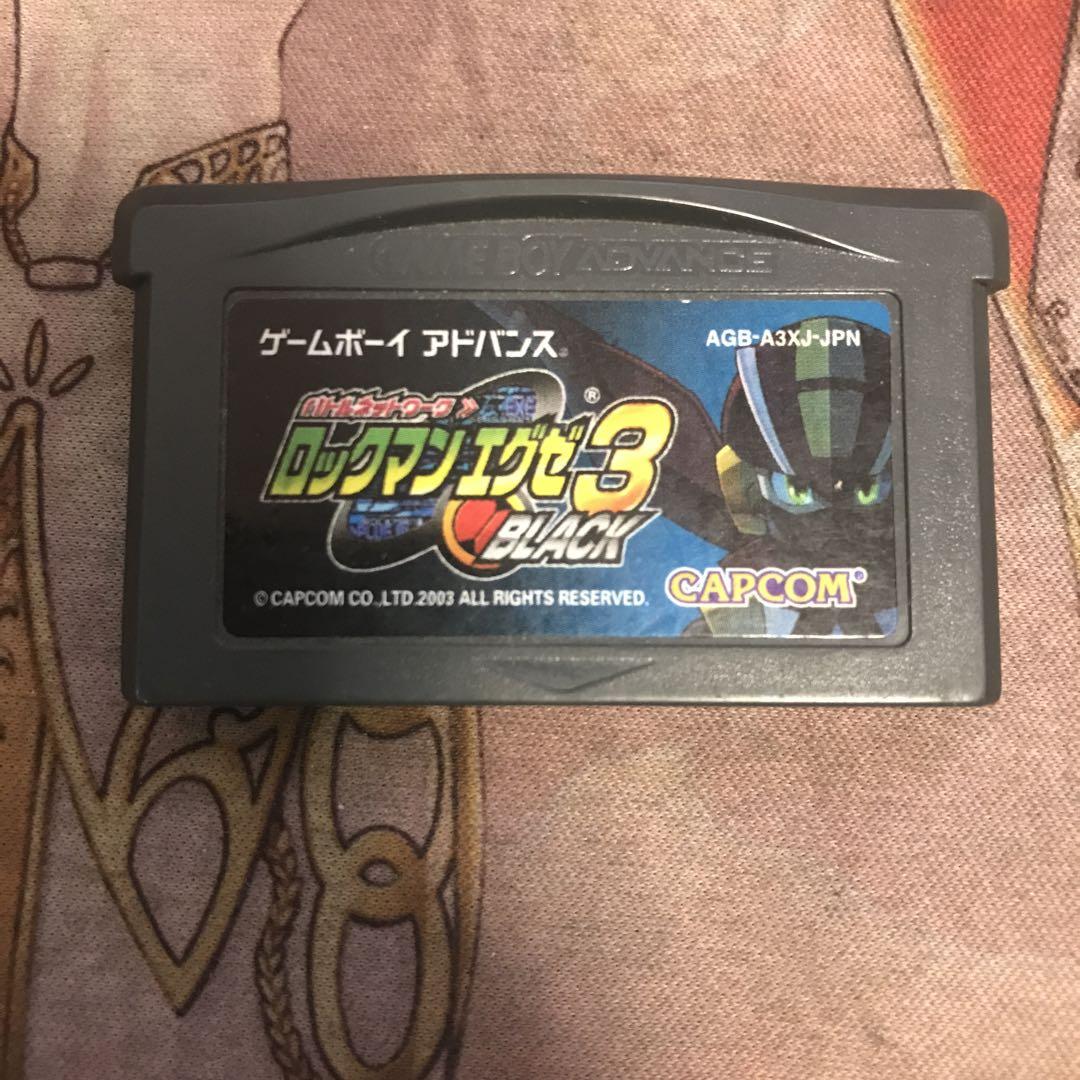 ★【2003年】カプコン ロックマンエグゼ3 BLACKゲームボーイアドバンス ☆【2003年】カプコン ロックマンエグゼ3 BLACKゲームボーイ