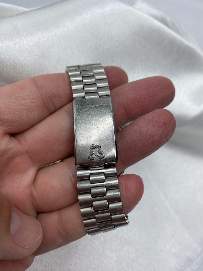 可動品 rado マルコポーロ 自動巻 デイト 純正ベルト シルバー 可動品 rado マルコポーロ 自動巻 デイト 純正ベルト シルバー