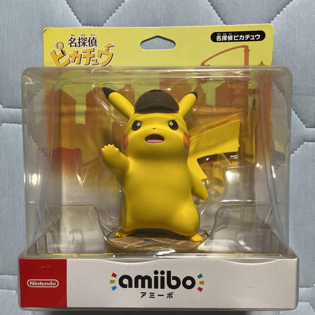Amiibo 名探偵ピカチュウ ポケモンシリーズ メルカリ