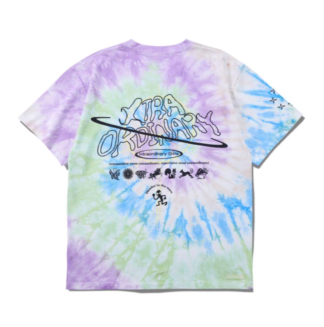 XG Tie-Dye Crew Neck Tee Mサイズ