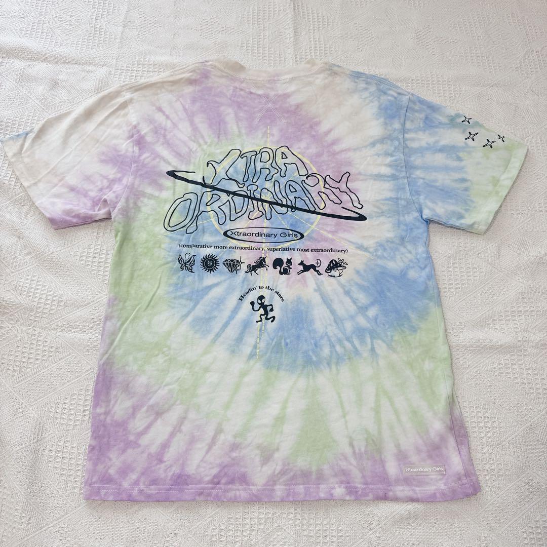 XG Tie-Dye Crew Neck Tee Mサイズ