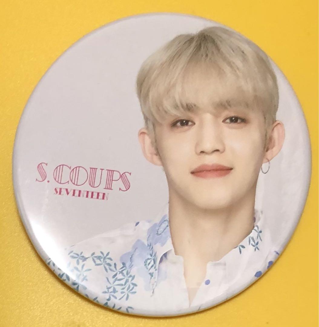 SEVENTEEN サマー缶バッジ　コンプ　セット 公式】エスクプス 缶バッジ 2019 サマーグッズ seventeen セブチ