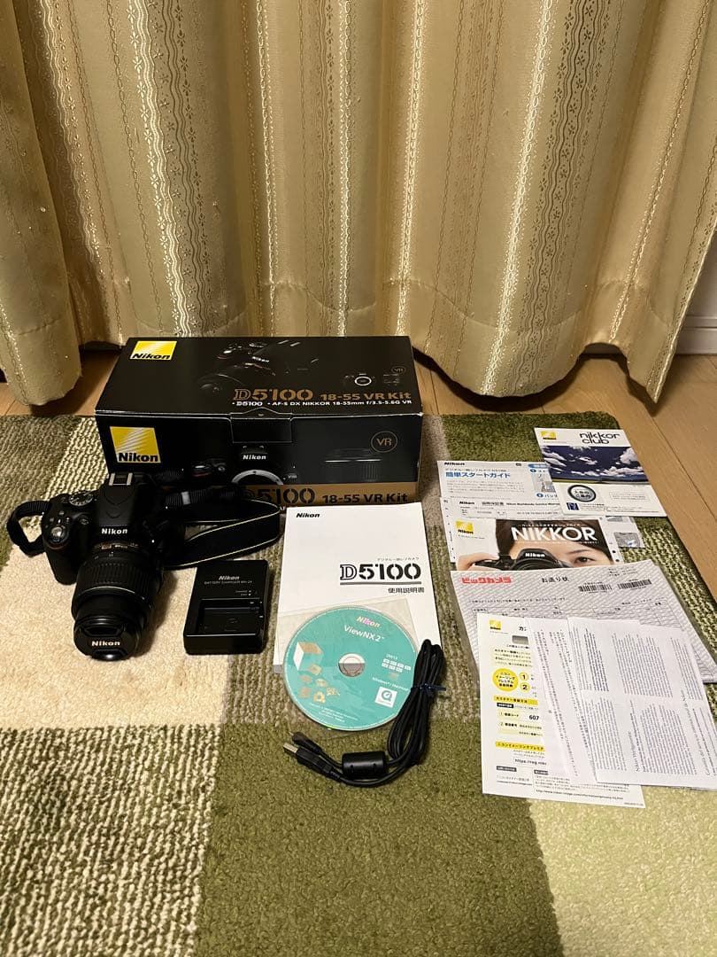 Nikon D5100 デジタル一眼レフ 本体 レンズセット