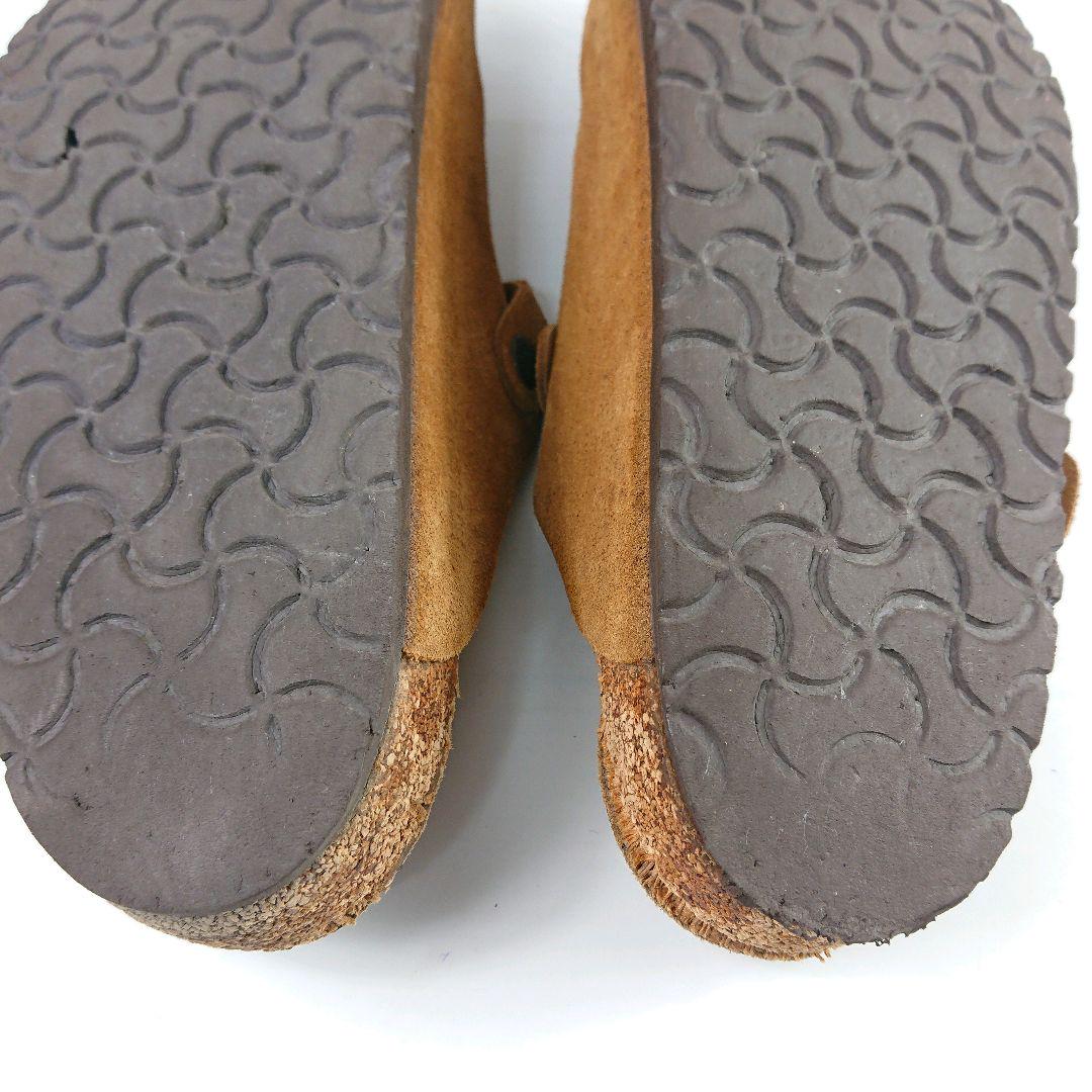 BIRKENSTOCKビルケンシュトック ボストン スエード 26cm キャメル