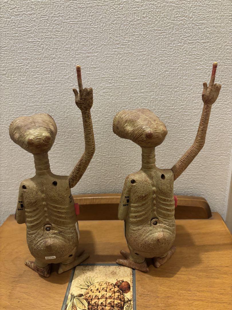 E.T. フィギュア 2体セット トランシーバー