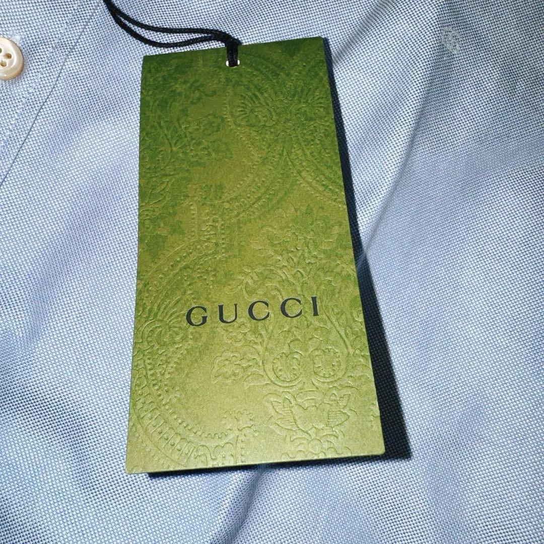 ✨新品　タグ付　2024　GUCCI グッチ　GG　ジャカード　シャツ 15++