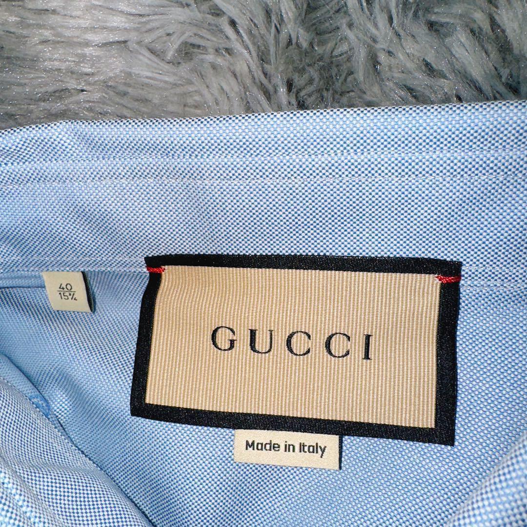✨新品　タグ付　2024　GUCCI グッチ　GG　ジャカード　シャツ 15++