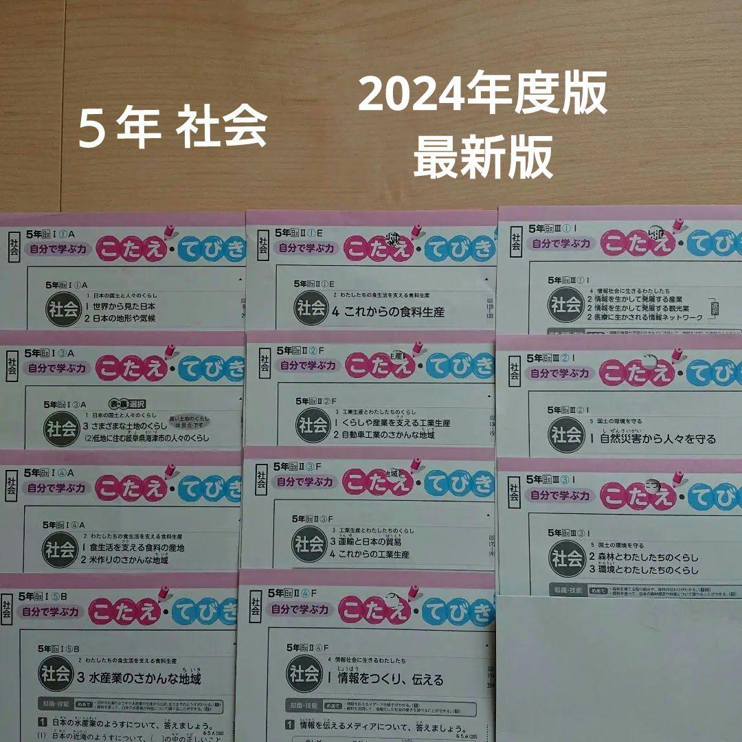５年　社会カラーテスト