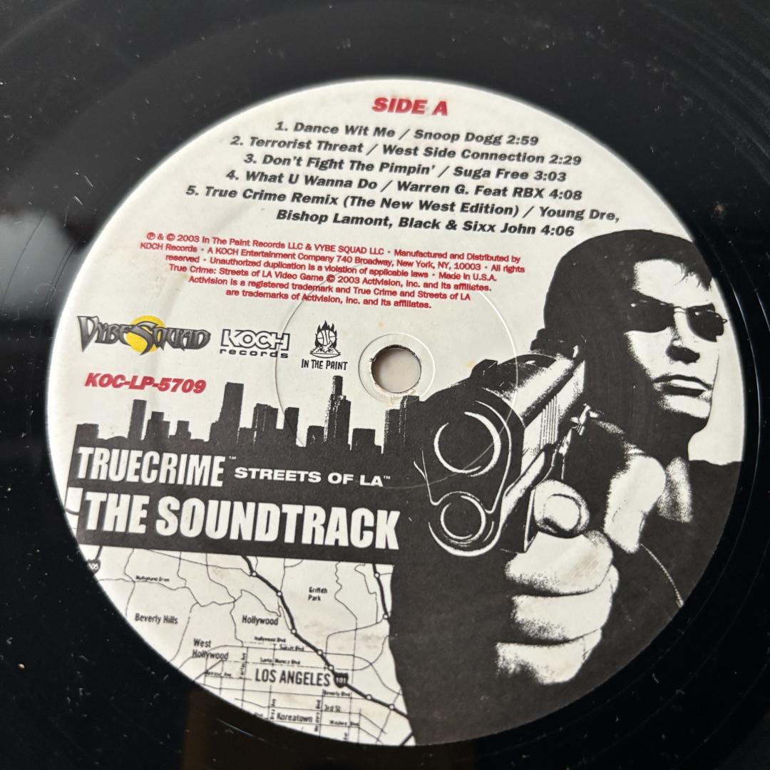 True Crime Streets Of LA 2xLP 盤のみ
