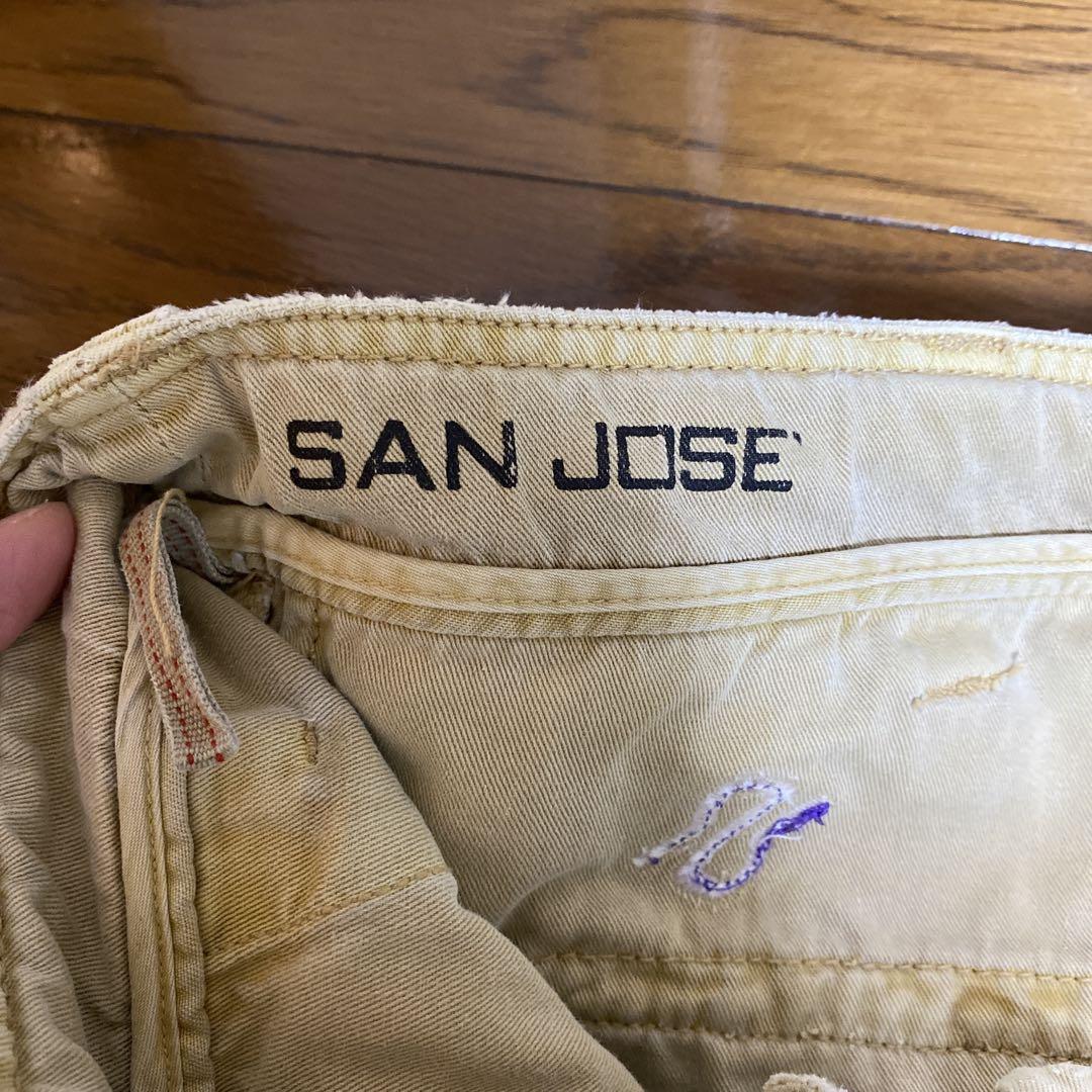 ビンテージ　SAN JOSEコットン混紡 ショートパンツ