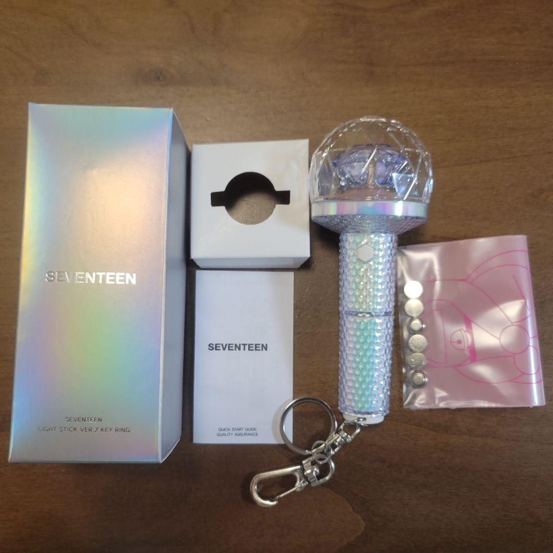 即購入可SEVENTEEN LIGHT STICK ver.2 KEY RING