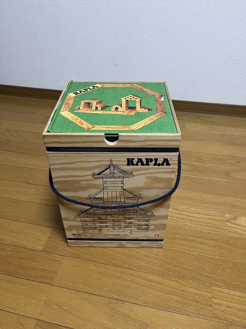 KAPLA 木製ブロック 280ピース KAPLA280Ｊ-日本仕様 緑