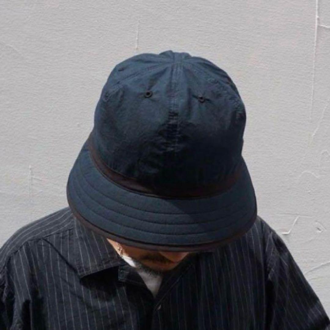 rajabrooke / 3 PANEL HAT NAVY 24ss