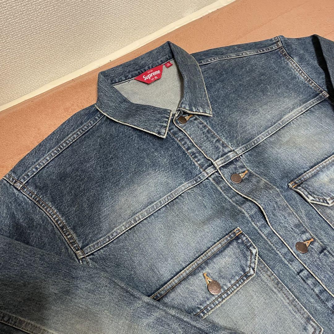 ジャケット・アウター Distressed Selvedge Trucker Jacket
