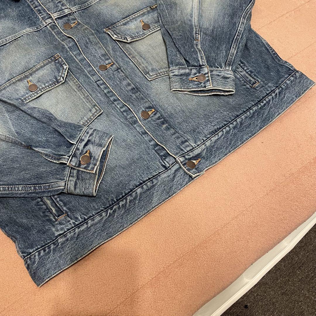 ジャケット・アウター Distressed Selvedge Trucker Jacket