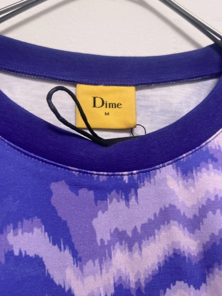 M LS SHIRT Dime ストリート FREQUENCY パープル M LS SHIRT Dime ストリート FREQUENCY パープル