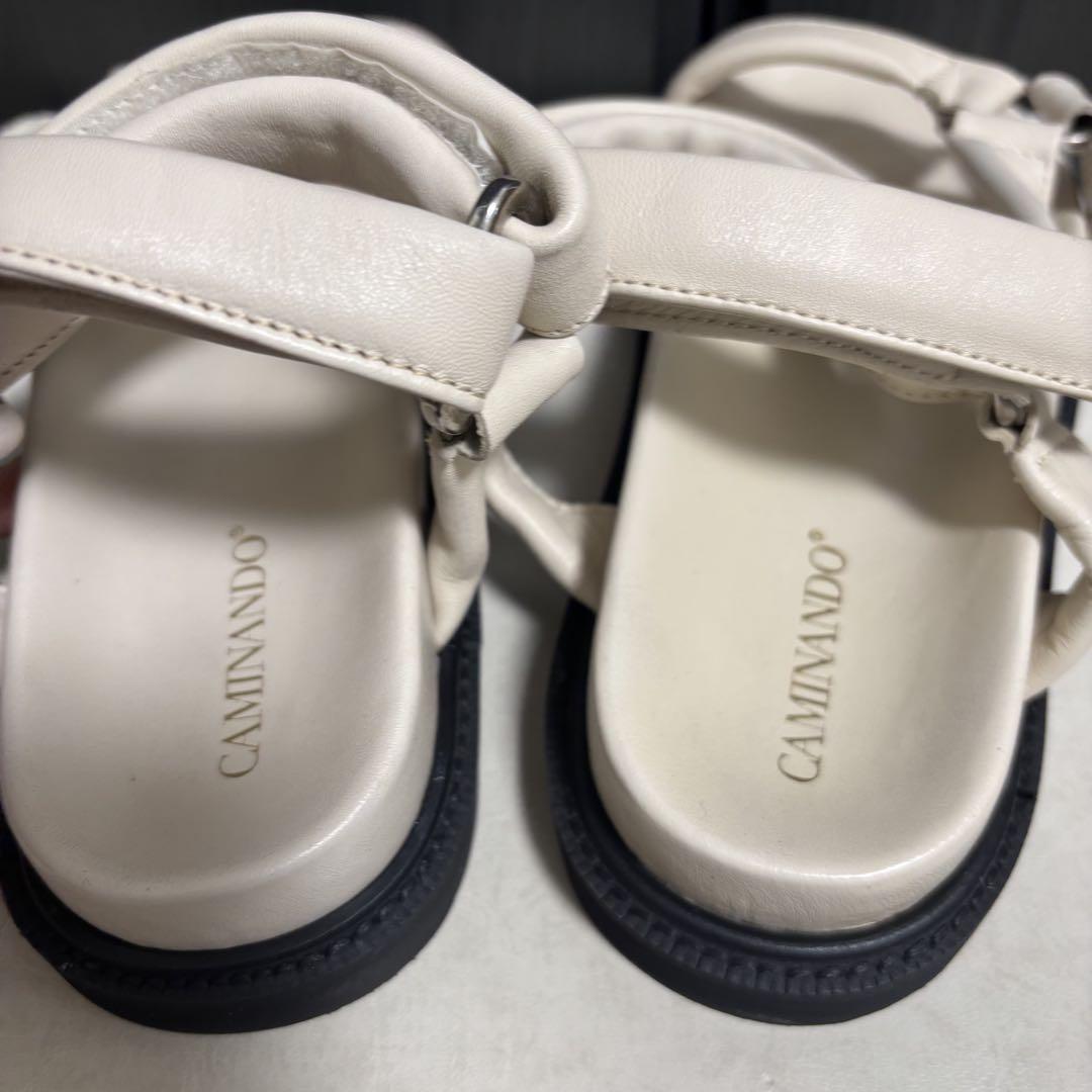 CAMINANDOストラップサンダル Deuxieme Classe ベージュ
