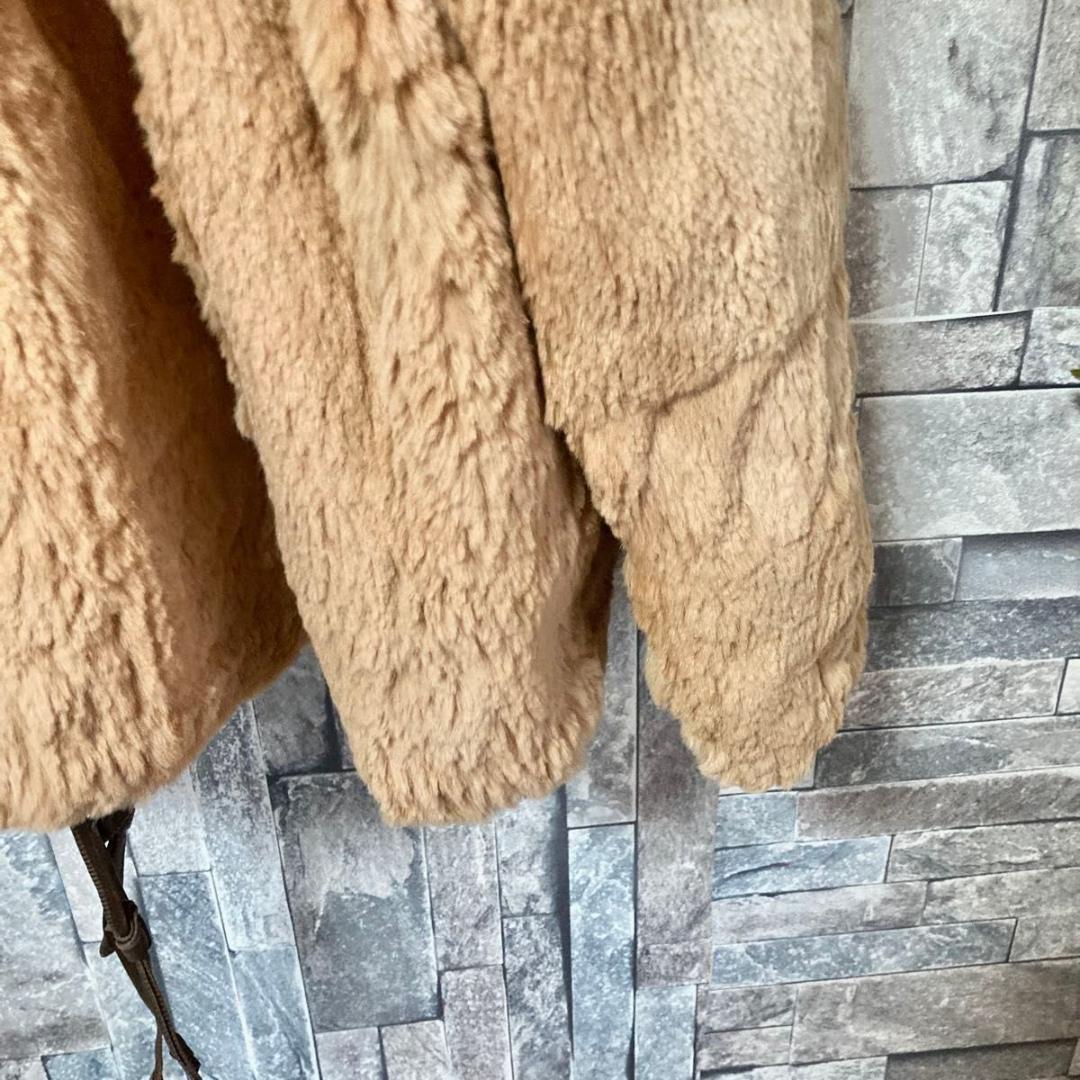 極美品【bite bear】ビットベアー ラビットファージャケット 毛皮 (M) 極美品☆【bite bear】ビットベアー ファージャケット 毛皮 (M