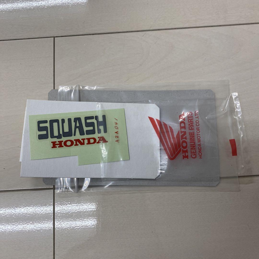 ホンダ　スカッシュ　純正ステッカー