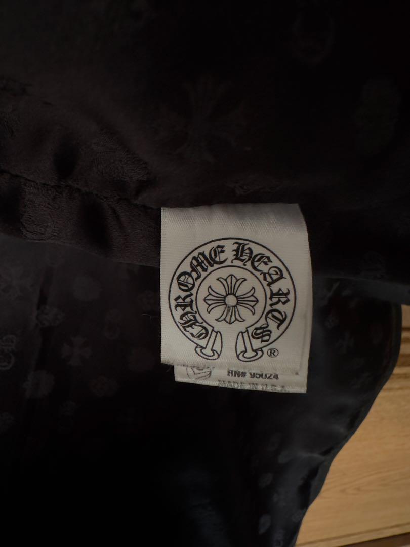 Chrome Hearts ダウンジャケット ブラック