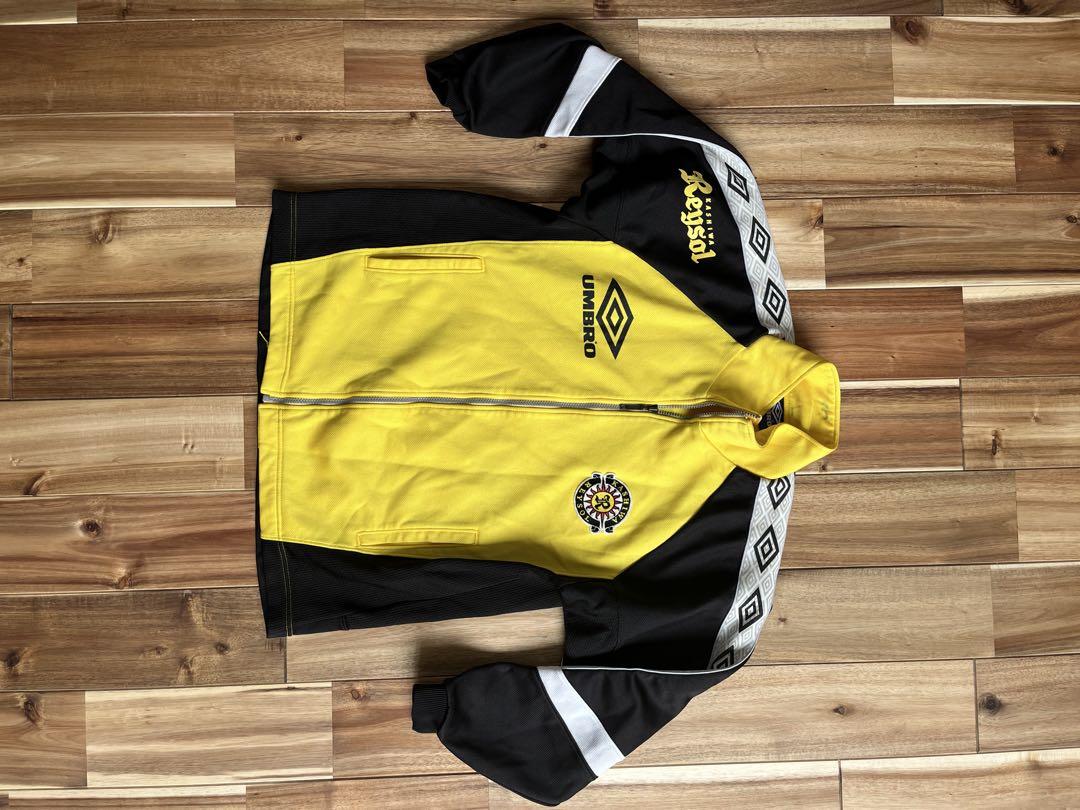 UMBRO サッカー用ピステパンツ 黒/黄