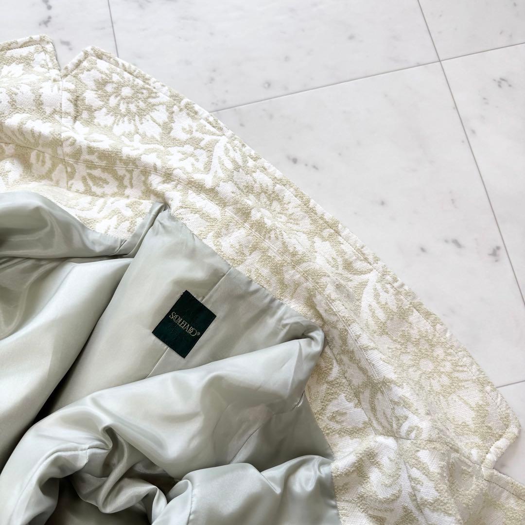 新品】SOULEIADO ソレイアード オーバーサイズ ジャガード ジャケット