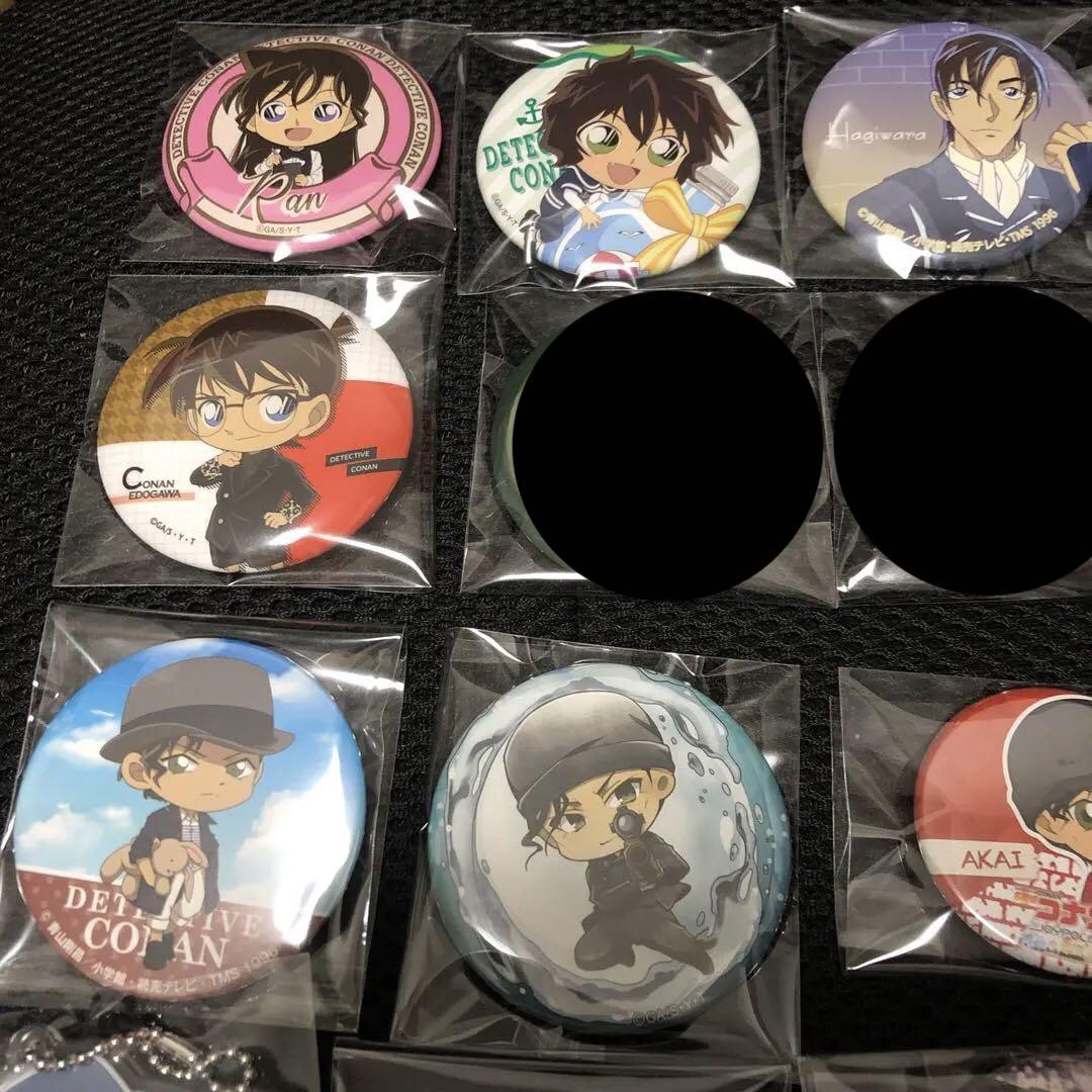 名探偵コナン　缶バッジ　複数キャラまとめ