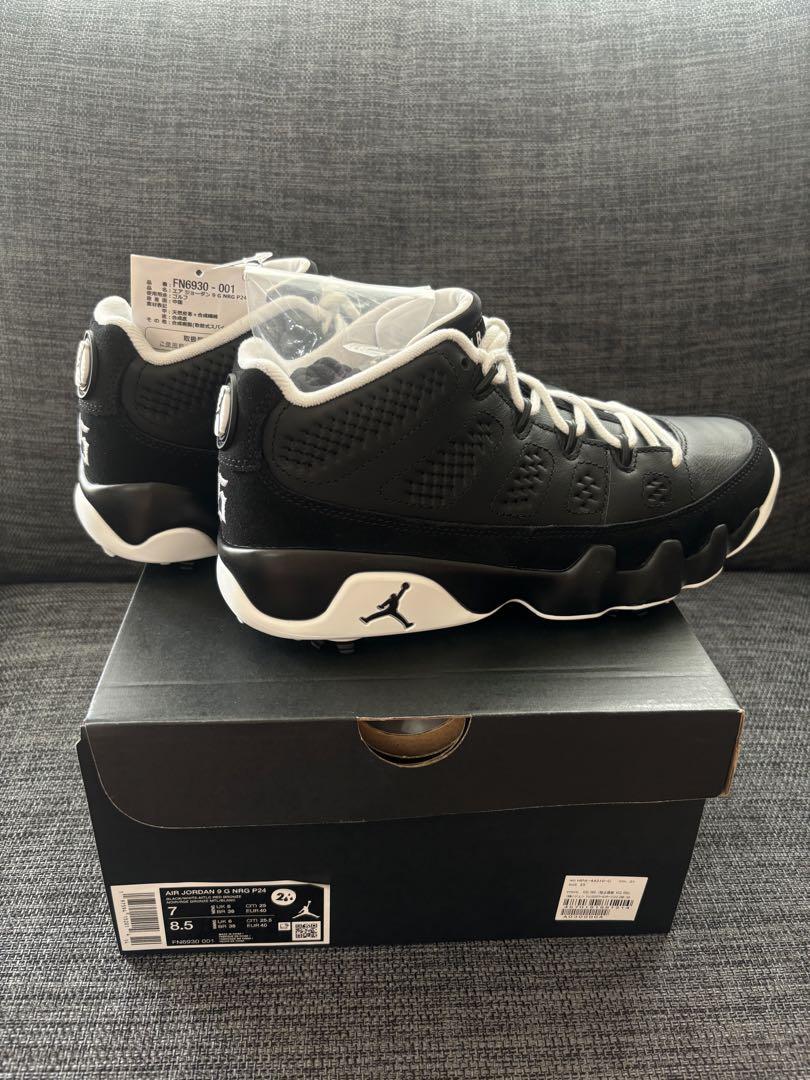 （新品）AIR Jordan9 golf barons ジョーダンゴル25