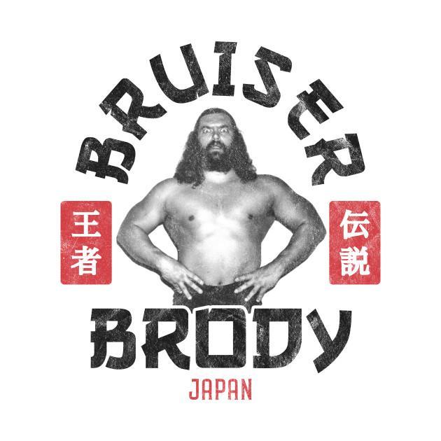 Tシャツ】 Bruiser Brody Japan ブルーザー・ブロディ 超獣