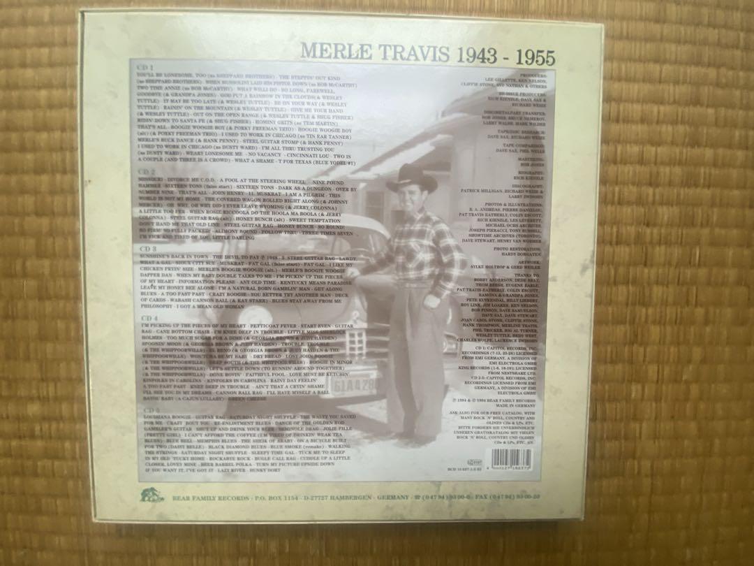 Merle Travis 5枚組CDボックス 豪華ブックレット付き - メルカリ