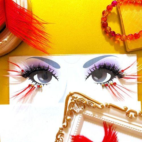 ❤感謝品★白夜叉★装飾まつげ★送無料●即買不可