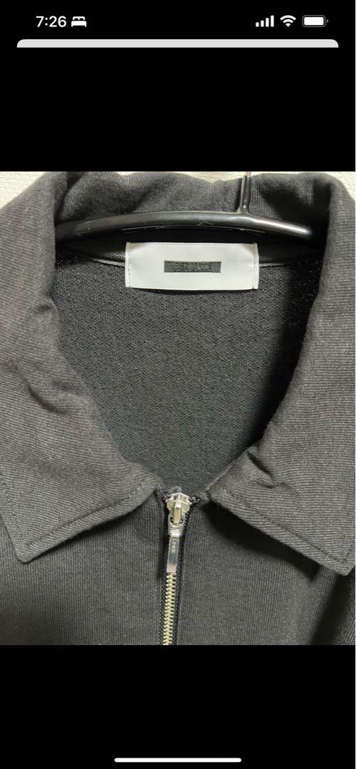 REVERBERATE/リバーバレイト】 HALF ZIP SWEAT