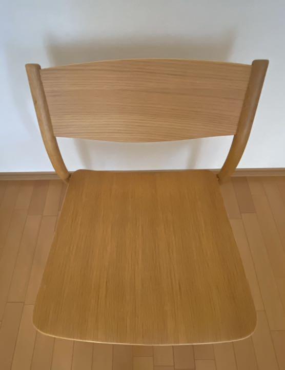 無印良品 オーク材　ラウンジチェア