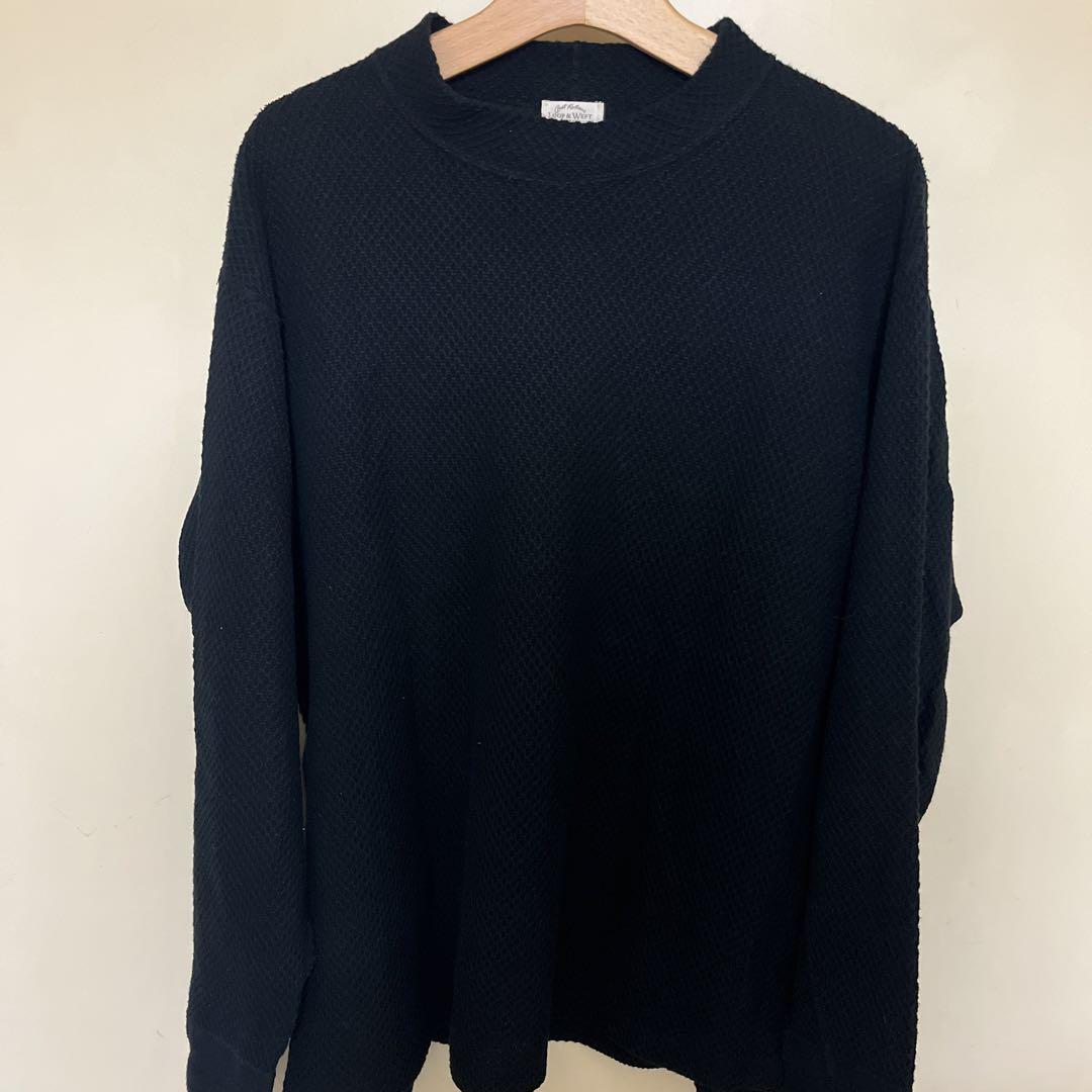 Loop & Weft ブラック 長袖