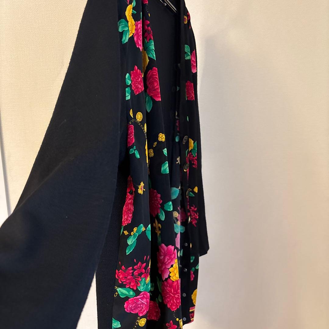 レオナール Leonard アンサンブル風カーディガン レオナール Leonard アンサンブル風カーディガン