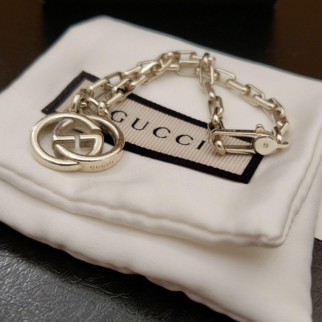 格安100%新品 GUCCI ネックレス ブレスレット i5KDk-m26913594597 インターロッキングG シルバー925 全国無料SALE