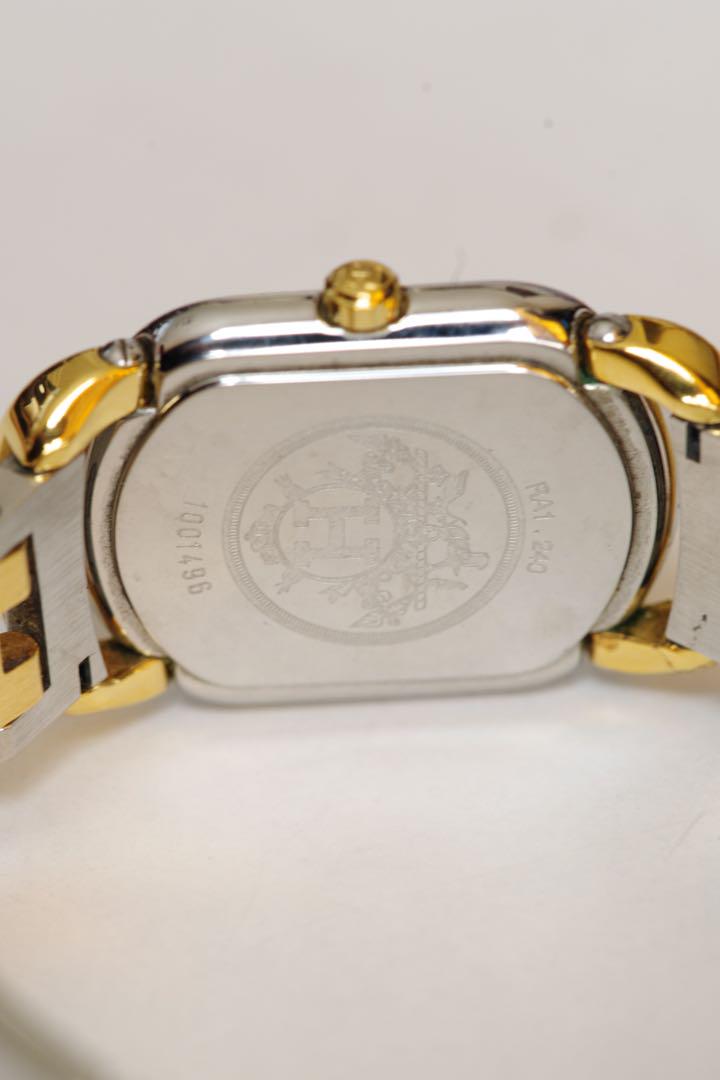 Hermes エルメス　ラリーRA10240 ウォッチ ゴールド/シルバー
