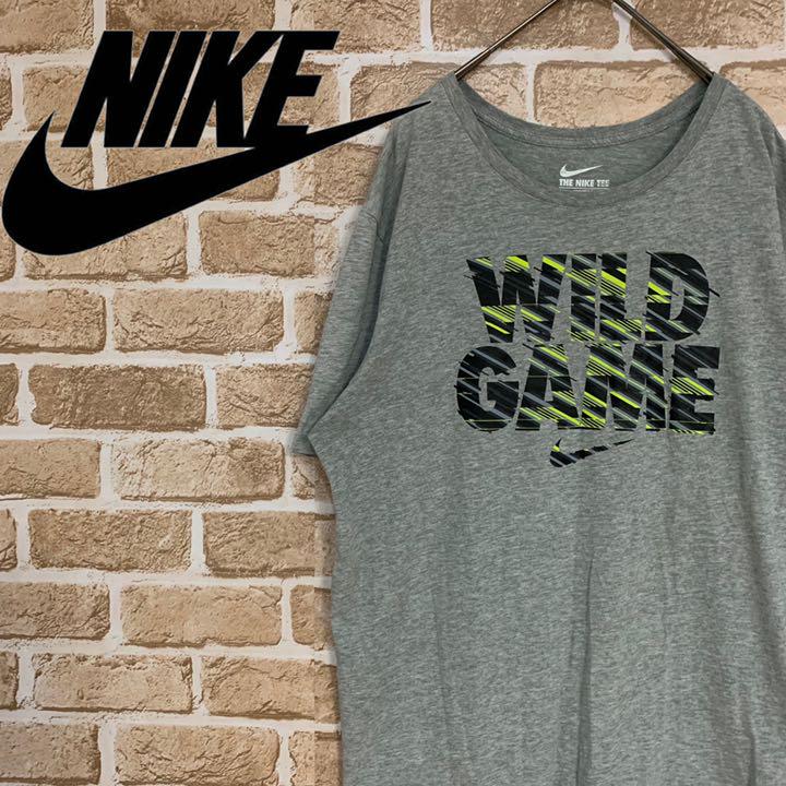 メルカリ Nike ナイキ Wild Game Tシャツ グレー メンズl Tシャツ カットソー 半袖 袖なし 1 080 中古や未使用のフリマ メルカリ Nike ナイキ Wild Game Tシャツ グレー メンズl Tシャツ カットソー 半袖 袖なし 1 080 中古や未使用のフリマ