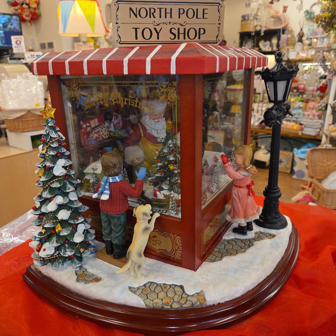 NORTH POLE TOY SHOP クリスマスディスプレイ新品、♥