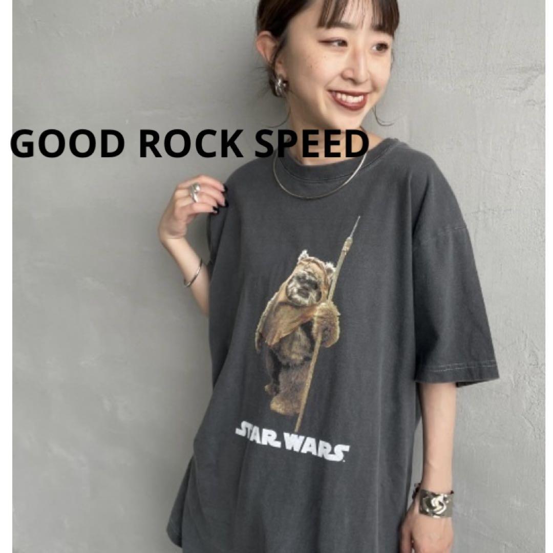 新品未使用【グッドロックスピード】スターウォーズ tシャツ M チャコールグレー