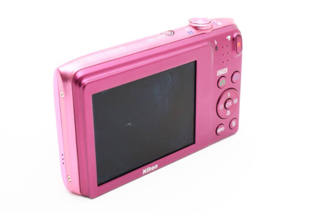 ニコン Nikon COOLPIX S3600 ピンク #1214