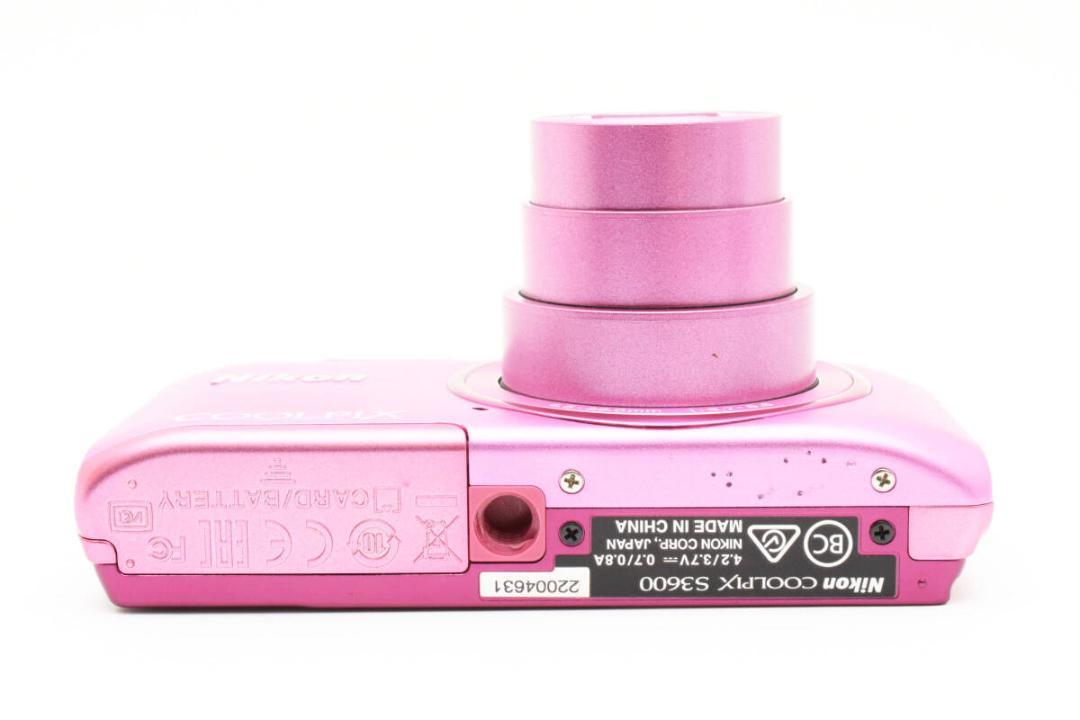 ニコン Nikon COOLPIX S3600 ピンク #1214